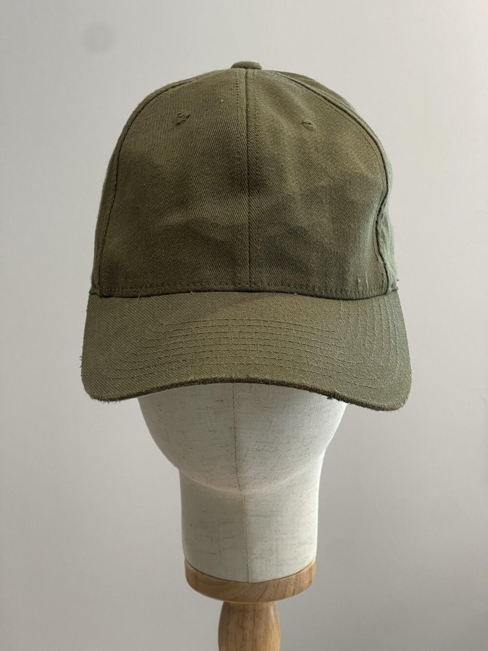 VTG Flexfit Hat Cap Baseball Unisex One Size Green Stretch Twill L-XL Vietnam